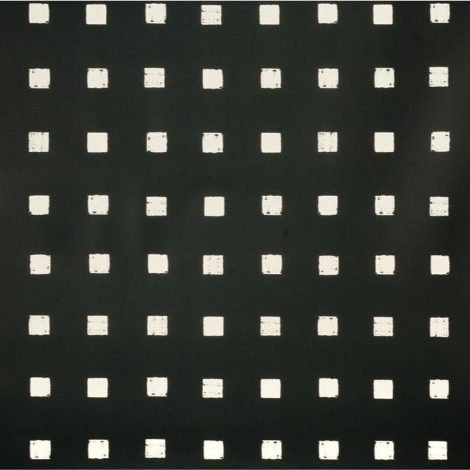 Sample GWP-3502.801.0 Chalet Black Geometric Lee Jofa Modern Wallpaper