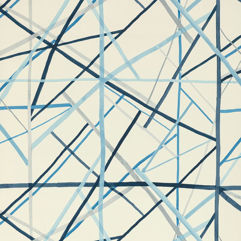 Sample GWP-3725.15.0 Simpatico Paper, Sky by Lee Jofa Modern Wallpaper