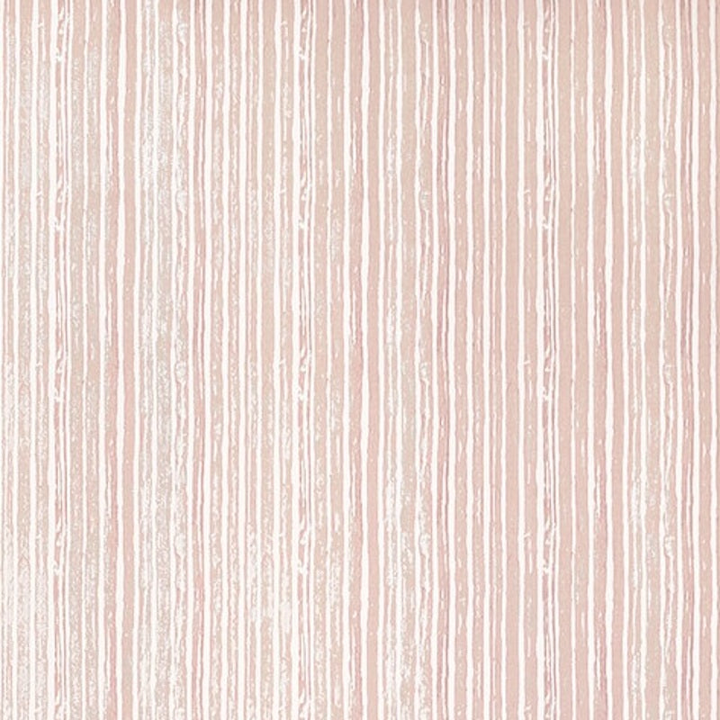 Sample P2019105.7.0 Benson Stripe Wp Pink Stripes Lee Jofa Wallpaper