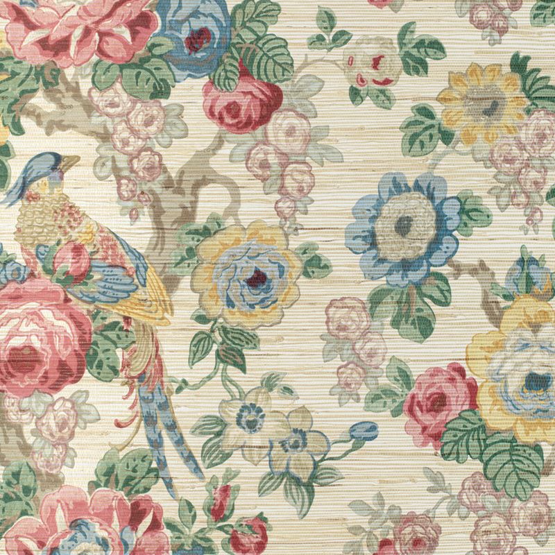 Sample P2020100.1945.0 Avondale Paper, Rose Gold by Lee Jofa Wallpaper