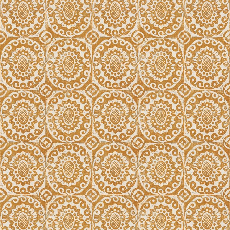 Sample PBFC-3512.12.0 Pineapple Wall Orange Botanical Lee Jofa Wallpaper