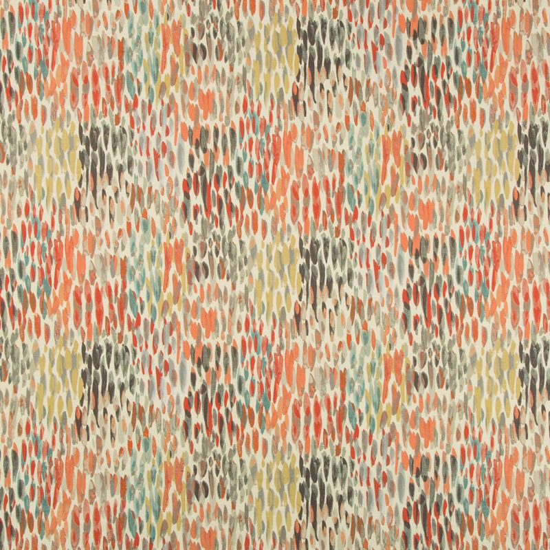 Sample PHENOMENON.1221.0 Kravet Basics White Abstract Kravet Basics Fabric