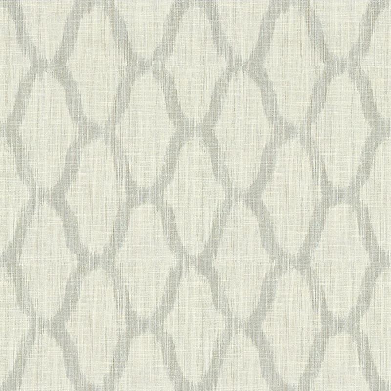 Sample SNOWHAVEN.16.0 Snowhaven Icecap White Multipurpose Ikat Southwest Kilims Fabric by Kravet Couture