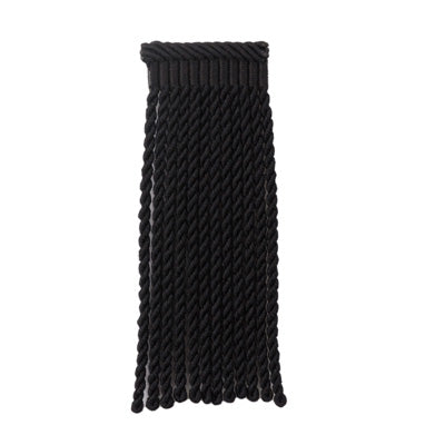 Sample T8012105-8 Coeur Bullion-L Black Brunschwig and Fils Fabric