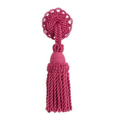 Sample T8012110-77 Coeur Tassel-Ro Fuchsia Brunschwig and Fils Fabric