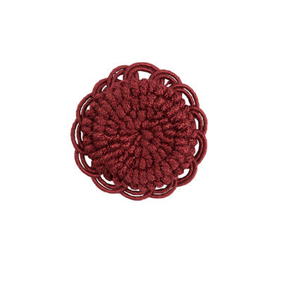 Sample T8012113-99 Coeur Rosette Ruby Brunschwig and Fils Fabric