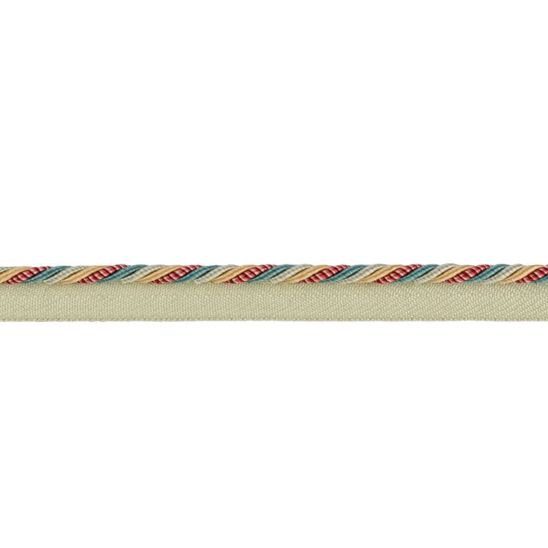 Sample T8012525-517 Soie Cord Petite Blue Multi Brunschwig and Fils Fabric