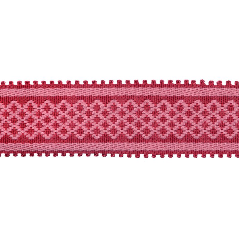 Sample T8020102.119.0 Bastille Braid Pink Brunschwig and Fils Fabric