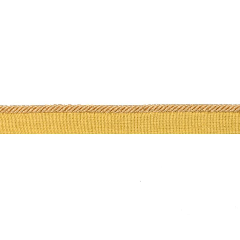 Sample T8020105.4.0 Picardy Cord Yellow/Gold Brunschwig and Fils Fabric