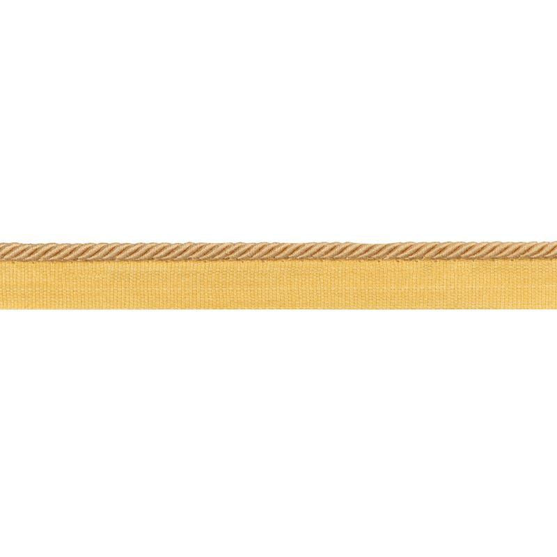 Sample T8020105.40.0 Picardy Cord Yellow/Gold Brunschwig and Fils Fabric