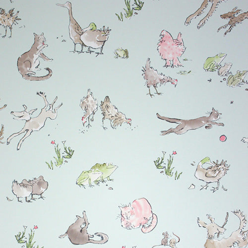 Purchase Sample - W6063-06 Zagazoo Quentin'S Menagerie Osborne & Little Wallpaper