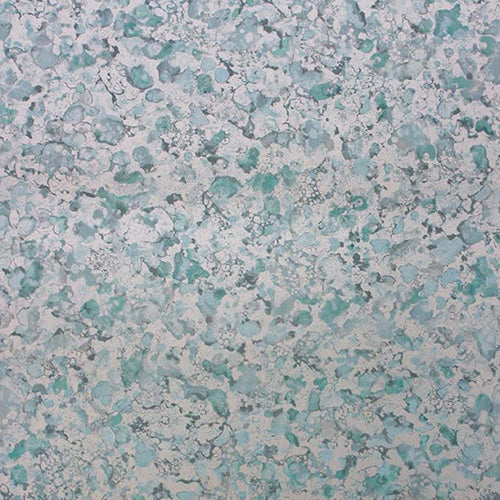 Purchase Sample - W6751-02 Pasha Ebru Metallic Gilver/Aqua Osborne & Little Wallpaper