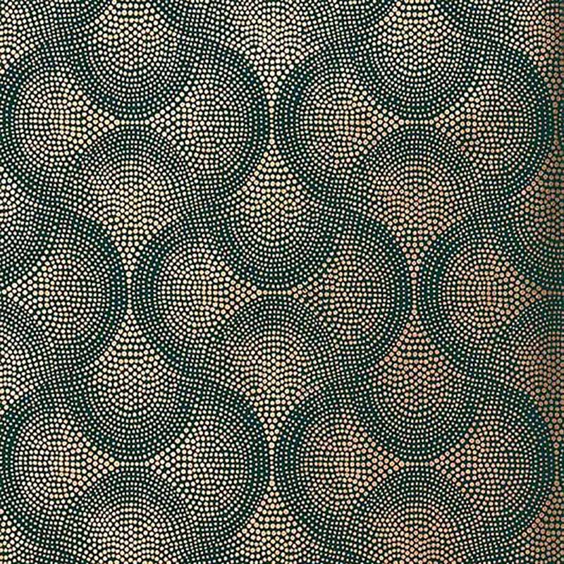 Purchase Sample - W7556-01 Uroko Teal/Copper Osborne & Little Wallpaper