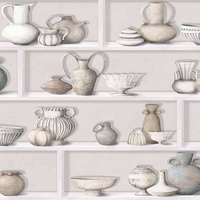 Purchase Sample - W7560-02 Raku Ivory/Stone Osborne & Little Wallpaper