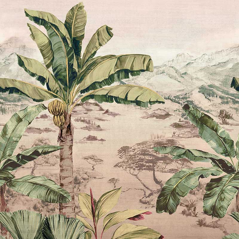 Purchase Sample - W7615-02 Martinique Blush Osborne & Little Wallpaper