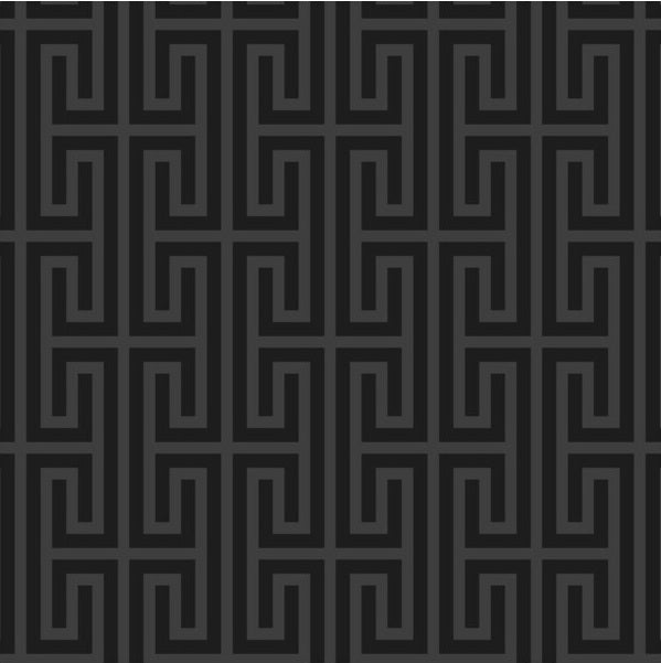 Sample WBP11900.WT.0 Santorini Charcoal Geometric Winfield Thybony Wallpaper