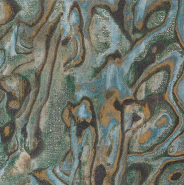 Sample WHF3178.WT.0 Abalone Verde Geometric Winfield Thybony Wallpaper