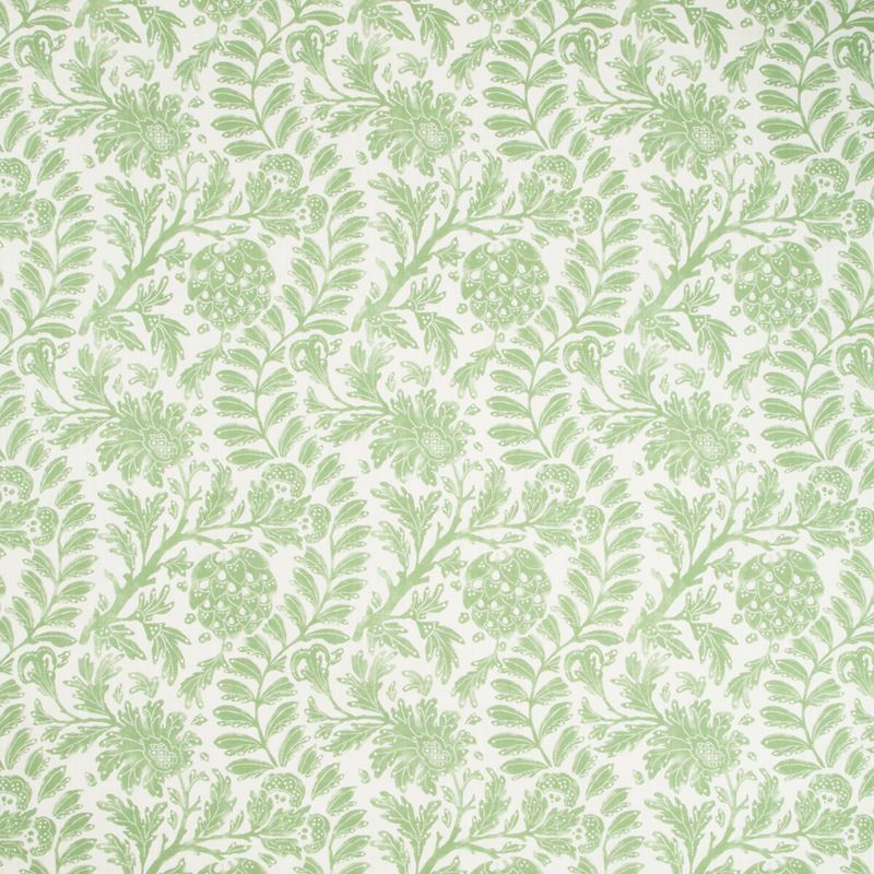 Sample WOLLERTON.3.0 Wollerton Leaf White Multipurpose Botanical Foliage Fabric by Kravet Basics