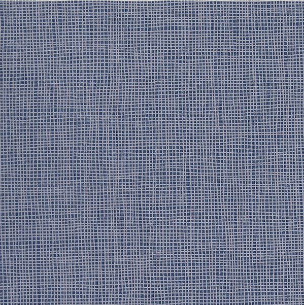 Sample WPW1470.WT.0 Shelter Linen Denim Texture Winfield Thybony Wallpaper