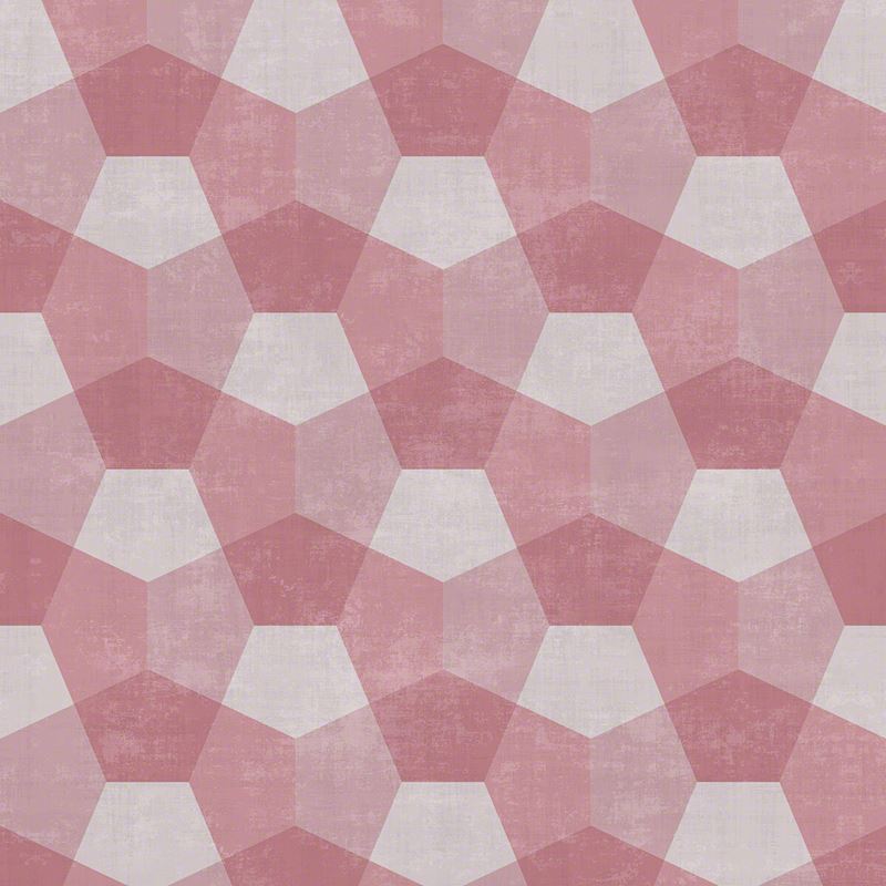 Sample WSH1003.WT.0 Alder Rose Quartz Geometric Winfield Thybony Wallpaper