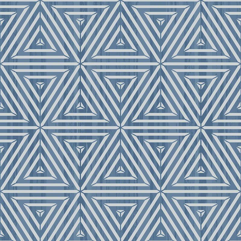 Sample WSH1047P.WT.0 Star Indigop Geometric Winfield Thybony Wallpaper