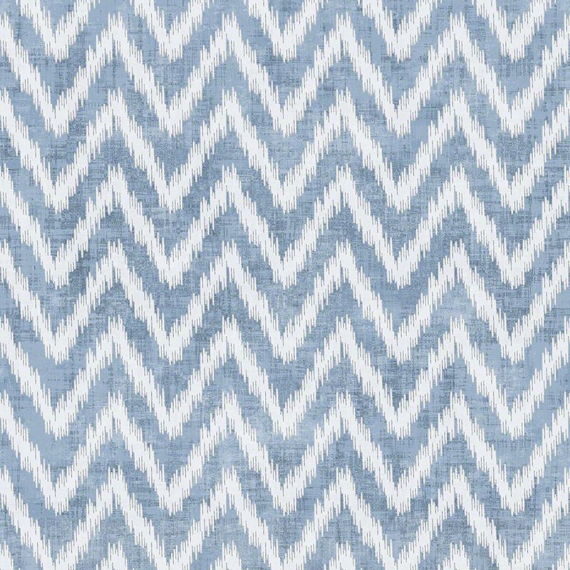 Sample WSH1054P.WT.0 Ziggy Powder Bluep Chevron Winfield Thybony Wallpaper
