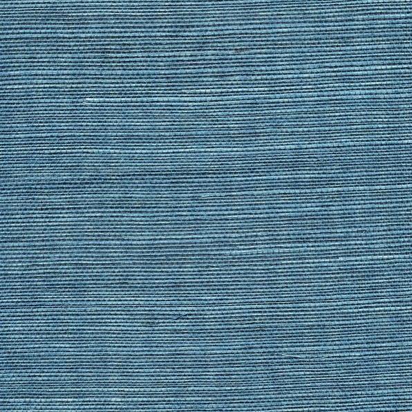 Sample - Wss4595P-Wt | Sisal, Blue Solid - Winfield Thybony Wallpaper - Wss4595P.Wt.0