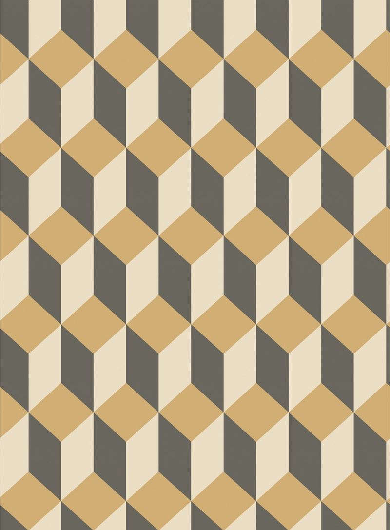 Order 105/7030 Cs Delano Gold And Black By Cole and Son Wallpaper