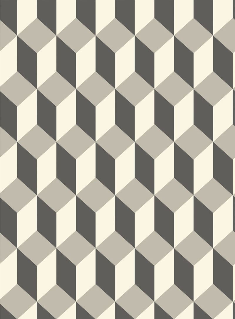Acquire 105/7031 Cs Delano Grey And Black By Cole and Son Wallpaper