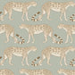 Shop 109/2009 Cs Leopard Walk Olive And White By Cole and Son Wallpaper