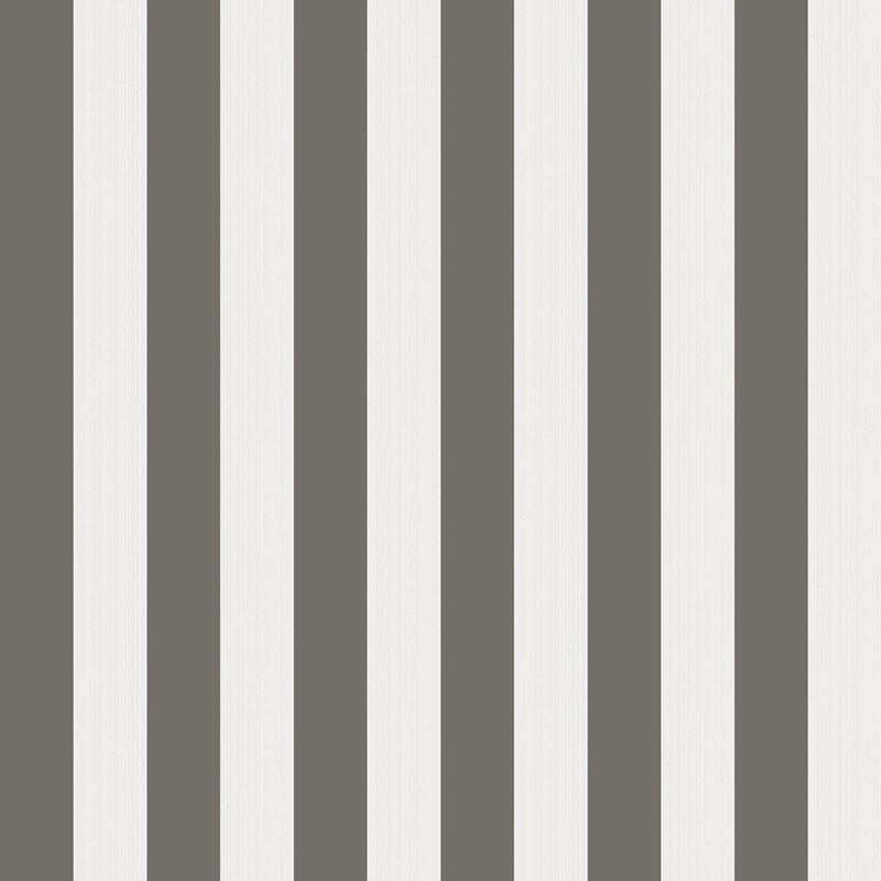 Acquire 110/3016 Cs Regatta Stripe Black White Linen By Cole and Son Wallpaper