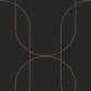 Acquire Graham & Brown Wallpaper Palais Black and Gold Removable Wallpaper