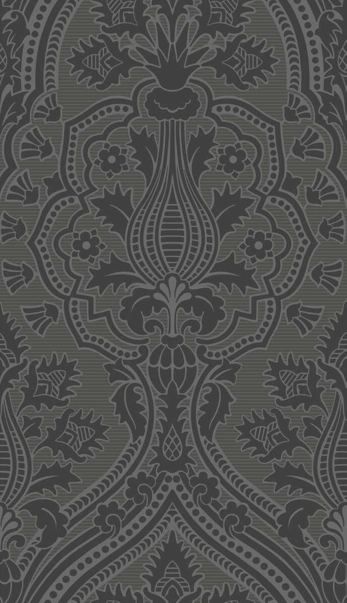 Save on 116/9035 Cs Pugin Palace Flock Charc By Cole and Son Wallpaper