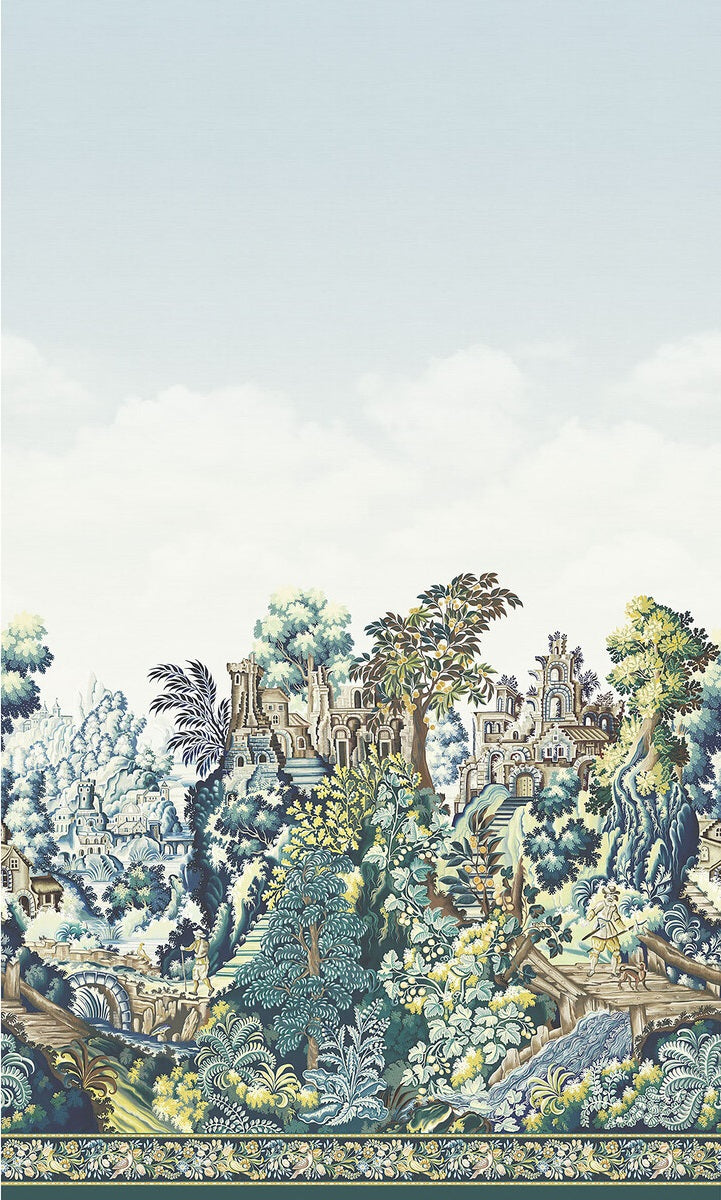 View 118/17039 Cs Verdure Tapestry Silk Ptsandl By Cole and Son Wallpaper 2