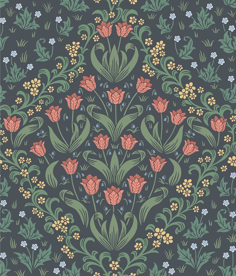 Order 118/2002 Cs Tudor Garden Roandfgrn Char By Cole and Son Wallpaper