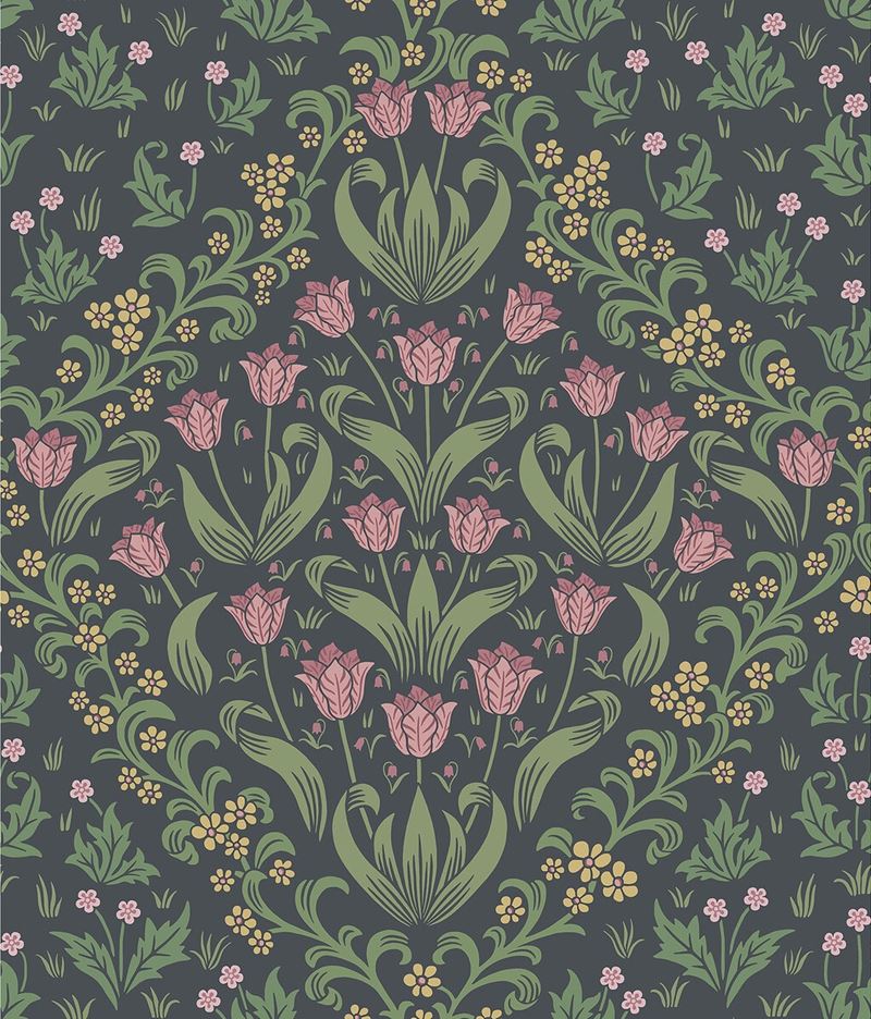 Search 118/2003 Cs Tudor Garden Plmandogrn Chr By Cole and Son Wallpaper