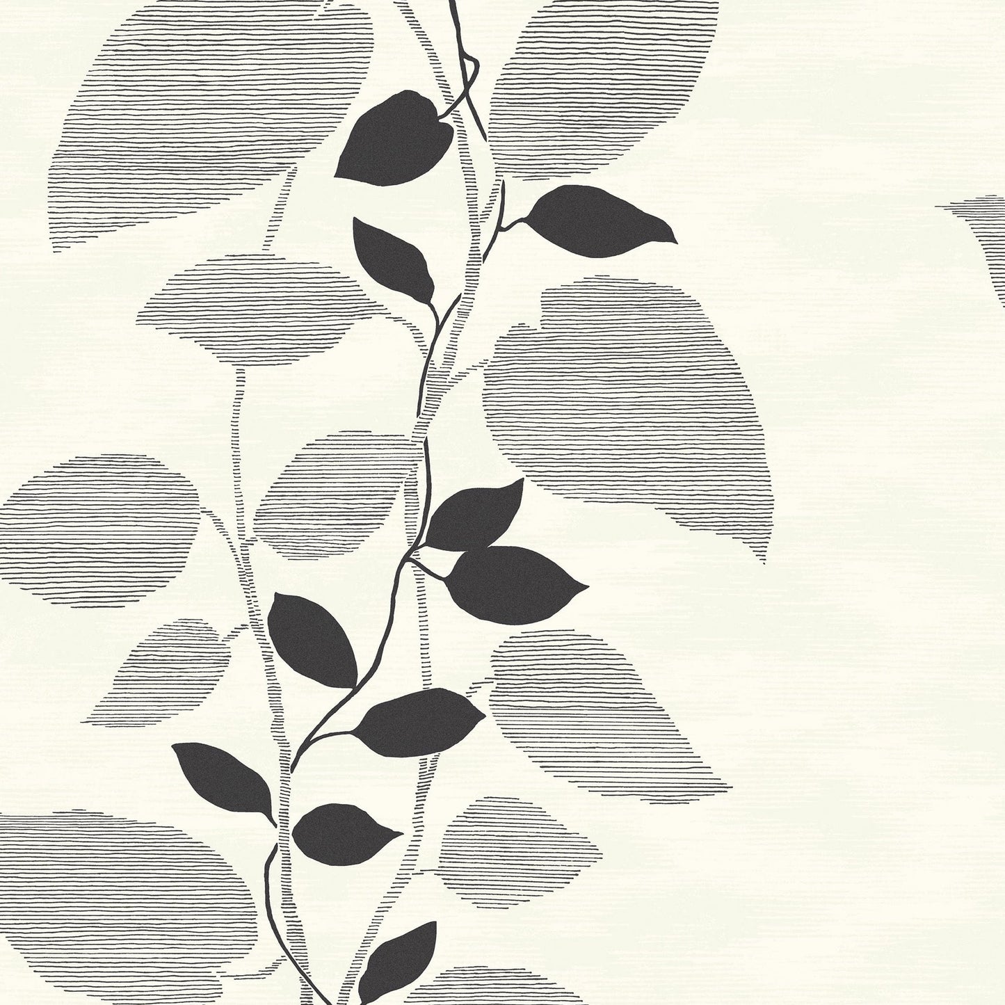 1303200 | Leaves, Grey - Etten Gallerie Wallpaper