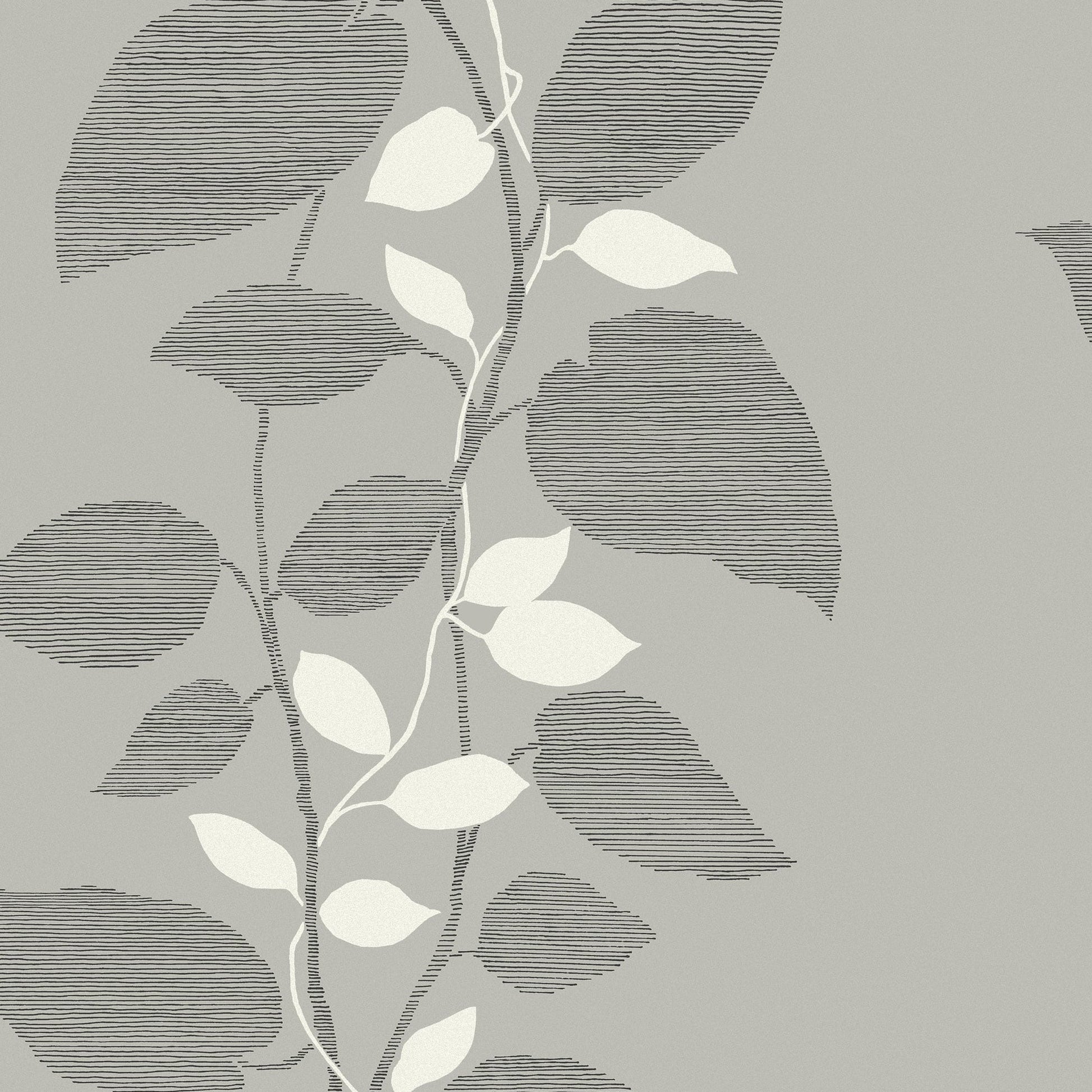 1303201 | Leaves, Grey - Etten Gallerie Wallpaper
