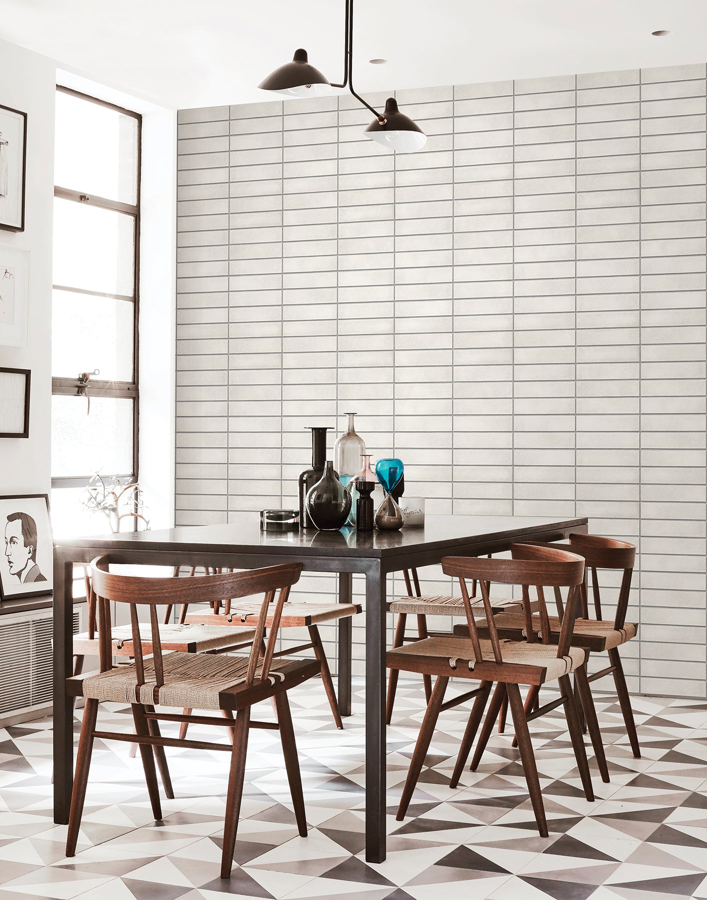 Order 2540-24026 Restored White Faux Effects A-Street Prints Wallpaper