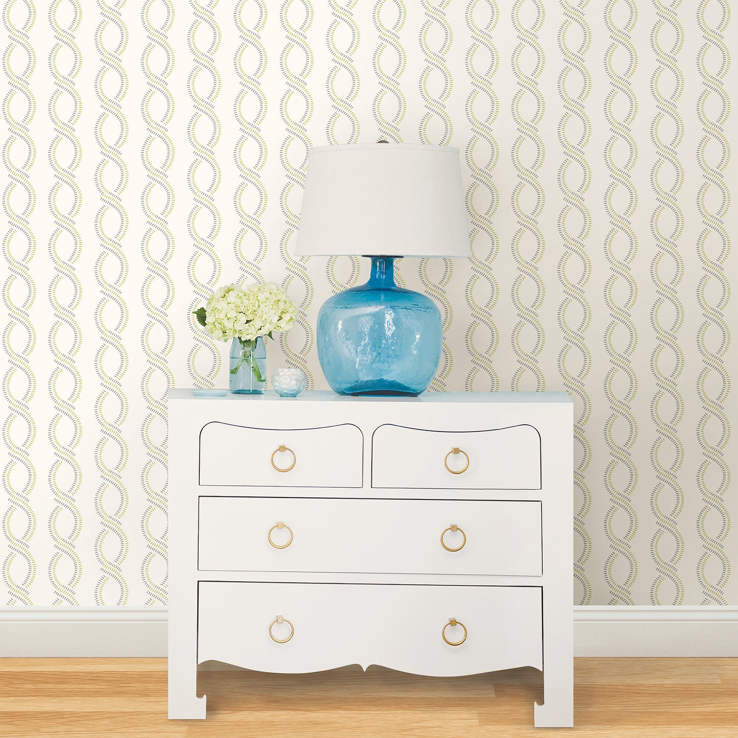 Shop 2697-78062 Helix Green Stripe A-Street Prints Wallpaper