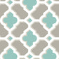 Acquire 2744-24123 Solstice Turquoise Geometric A-Street Prints Wallpaper