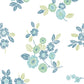 Looking for 2744-24127 Solstice Green Flowers A-Street Prints Wallpaper