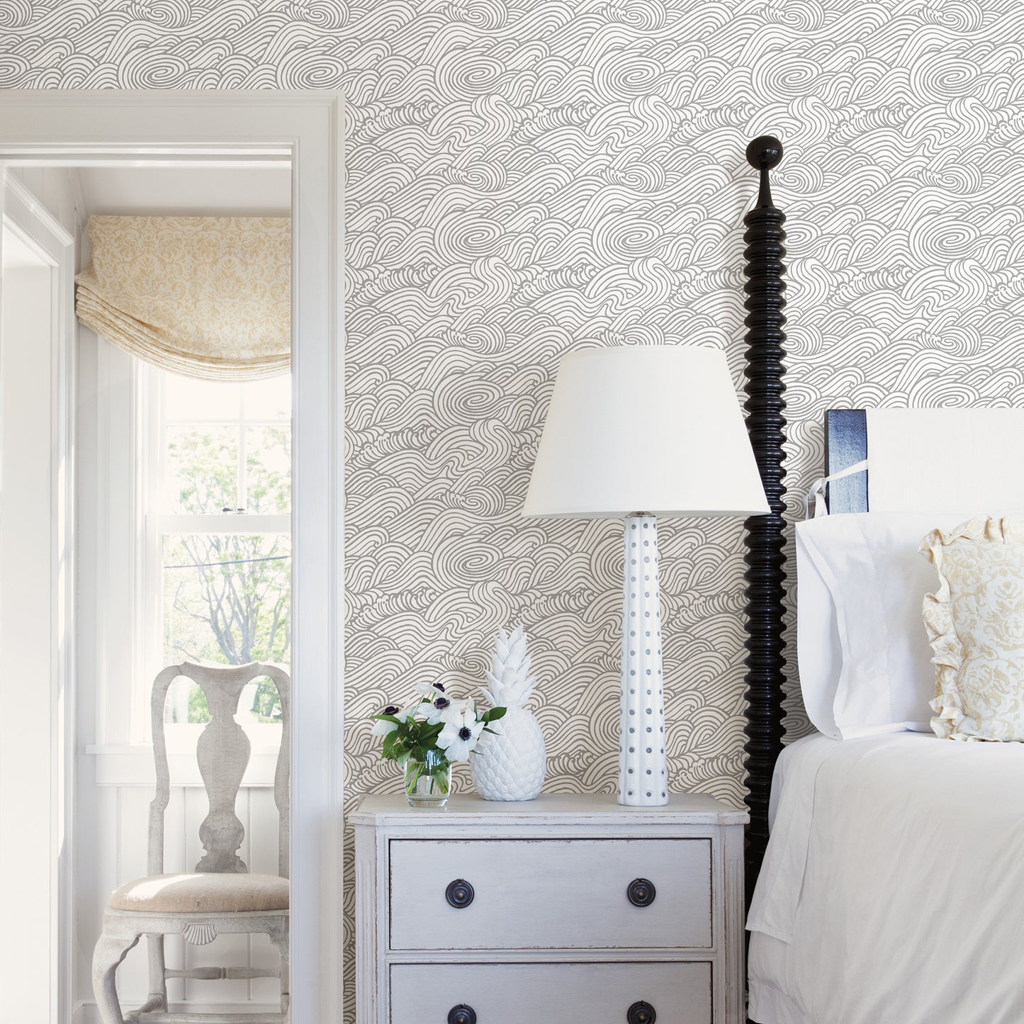 View 2744-24131 Solstice Grey Novelty A-Street Prints Wallpaper