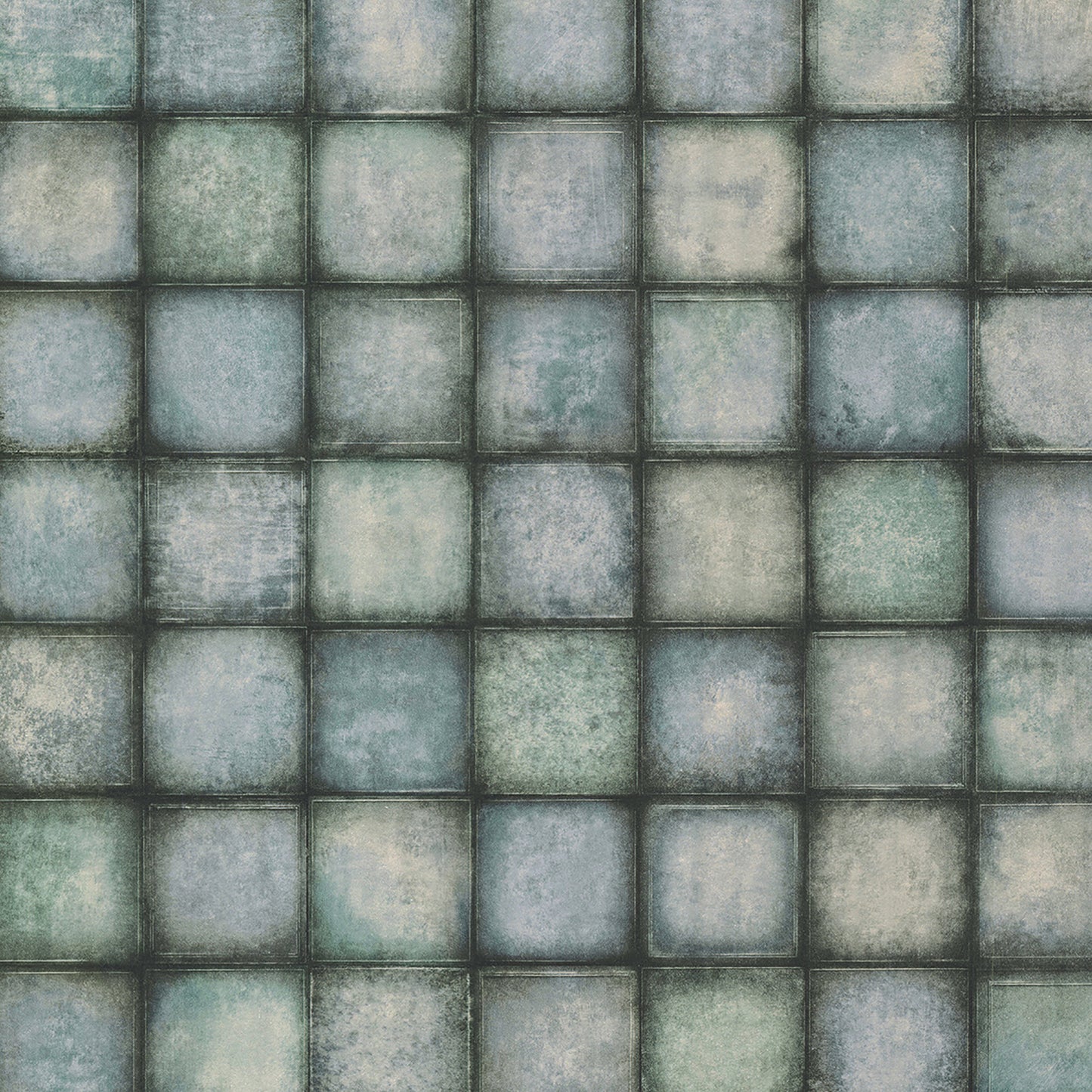 Purchase 2766-24082 KItchen Bath Essentials Soucy Blue Tiles Brewster Wallpaper