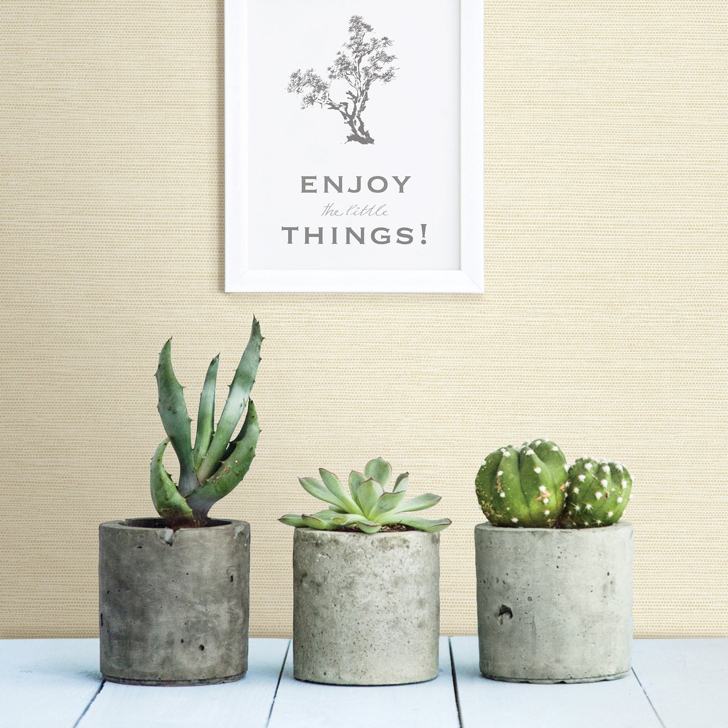 Select 2767 24280 Bluestem Cream Grasscloth Techniques Finishes Iii Brewster