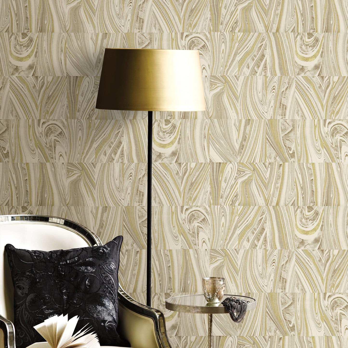 Acquire 2835-c88617 deluxe neutrals geometric wallpaper advantage Wallpaper