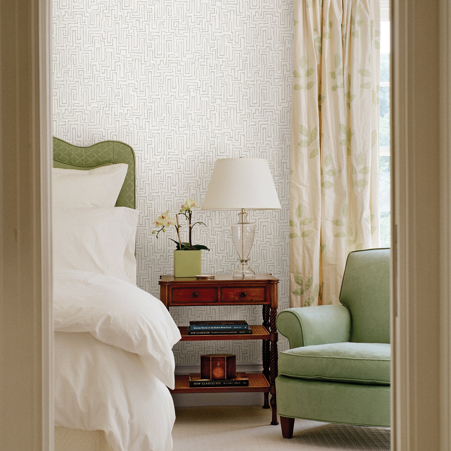 Purchase 2861-25703 Equinox Ramble Grey Geometric Grey A-Street Prints Wallpaper