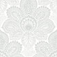 Select 2861-25730 Equinox Triumph Off-White Medallion Off-White A-Street Prints Wallpaper