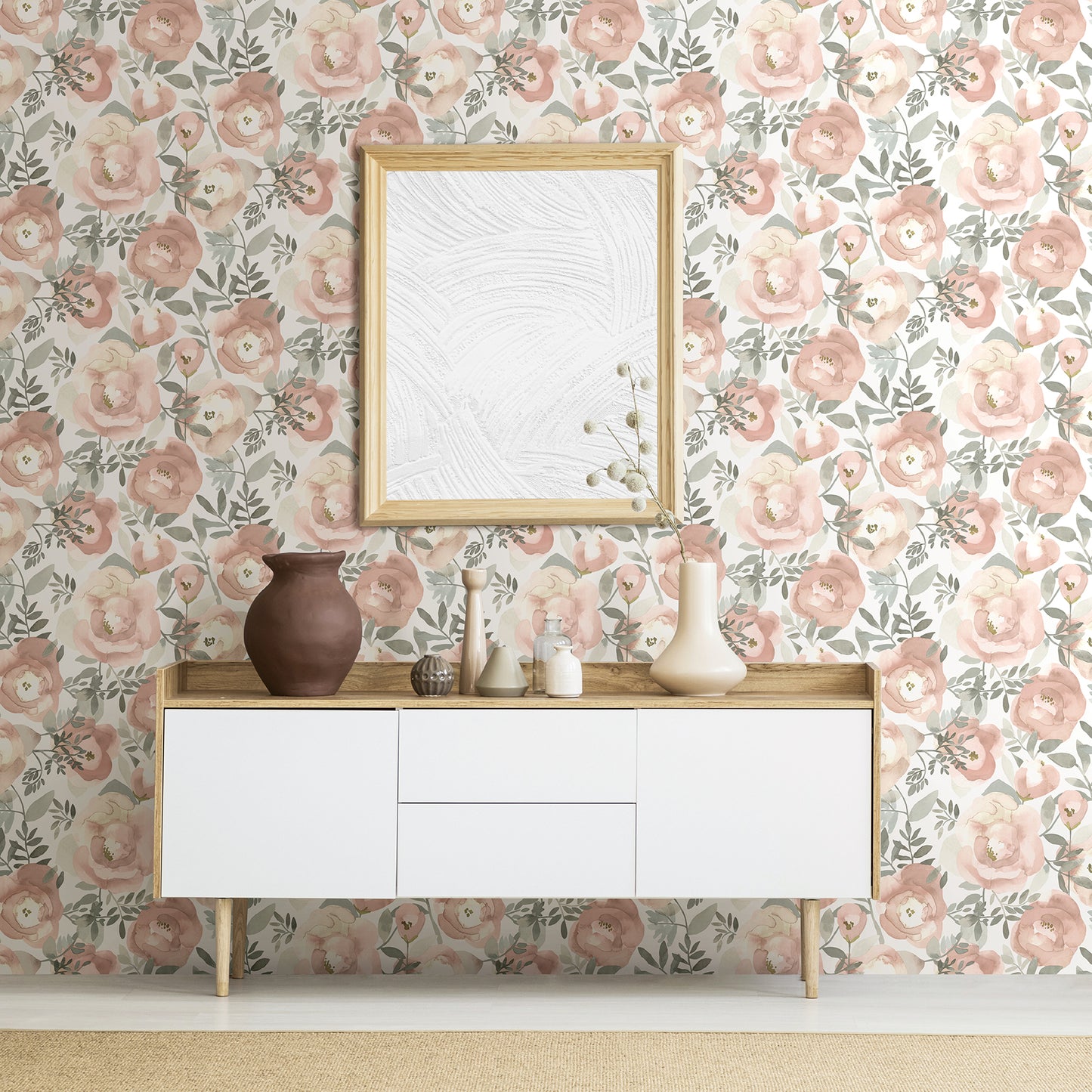 Purchase 2903-25838 Blue Bell Orla Rose Floral A Street Prints Wallpaper
