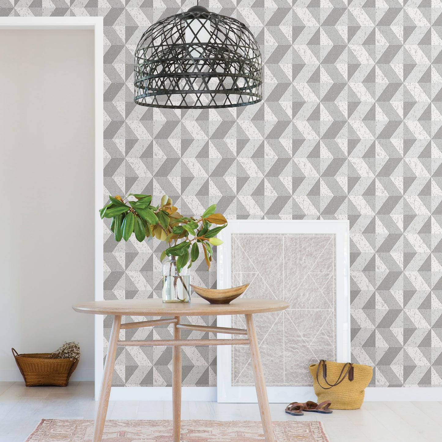 Order 2908 25314 Alchemy Cerium Grey Concrete Geometric A Street Prints Wallpaper